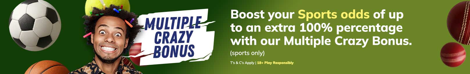 Multiple Crazy Bonus Sports