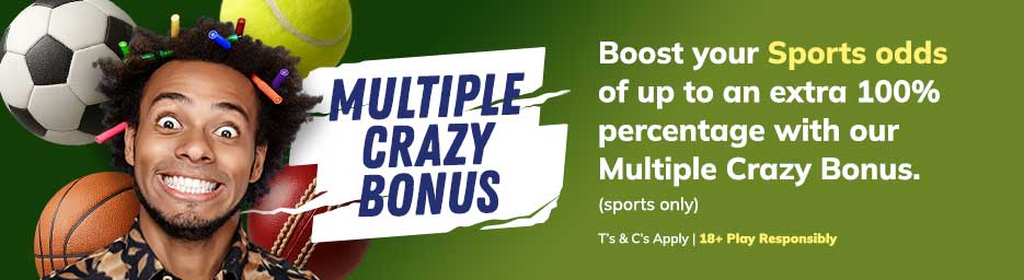 Multiple Crazy Bonus Sports