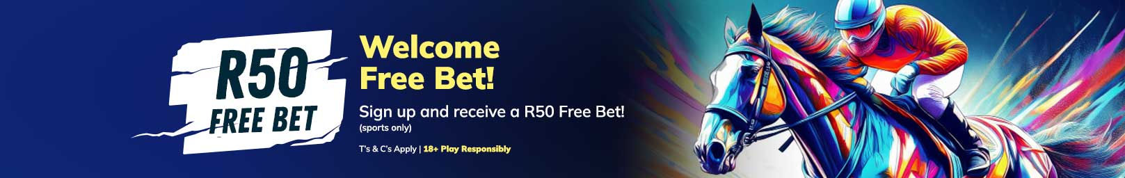 R50 FREE BET